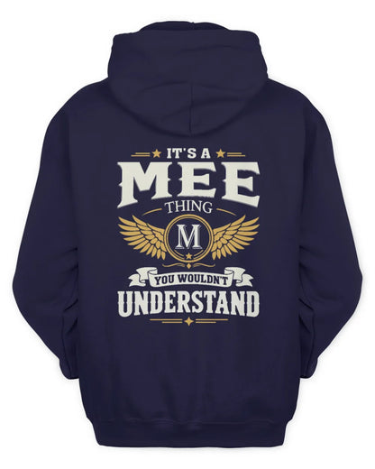 MEE KT06-M008 It’s a [NAME] Thing – You Wouldn’t Understand | Personalized Vintage T-Shirt - Unisex Hoodie - Navy