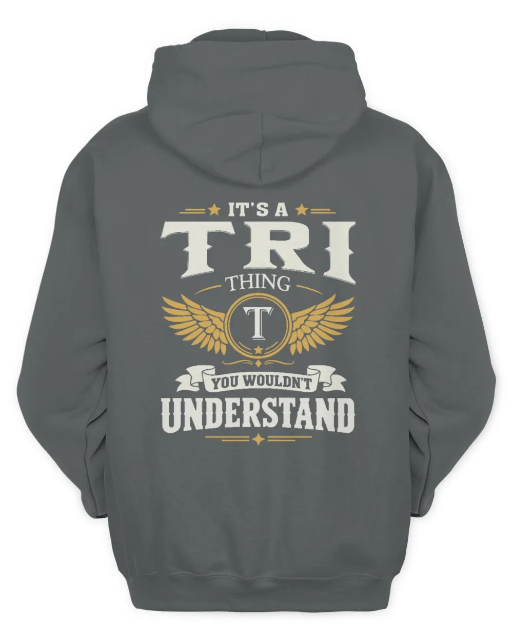 TRI KT06-M008 It’s a [NAME] Thing – You Wouldn’t Understand | Personalized Vintage T-Shirt - Unisex Hoodie - Charcoal