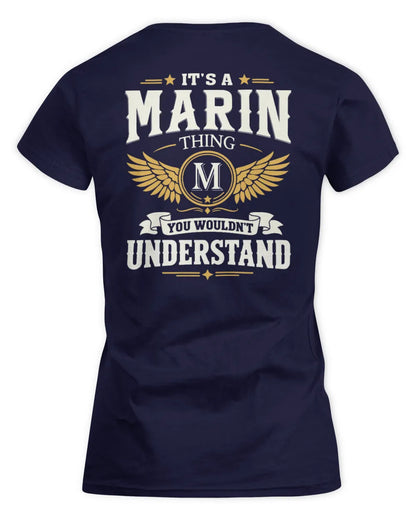 MARIN KT06-M008 It’s a [NAME] Thing – You Wouldn’t Understand | Personalized Vintage T-Shirt - Women's Standard T-Shirt - Navy