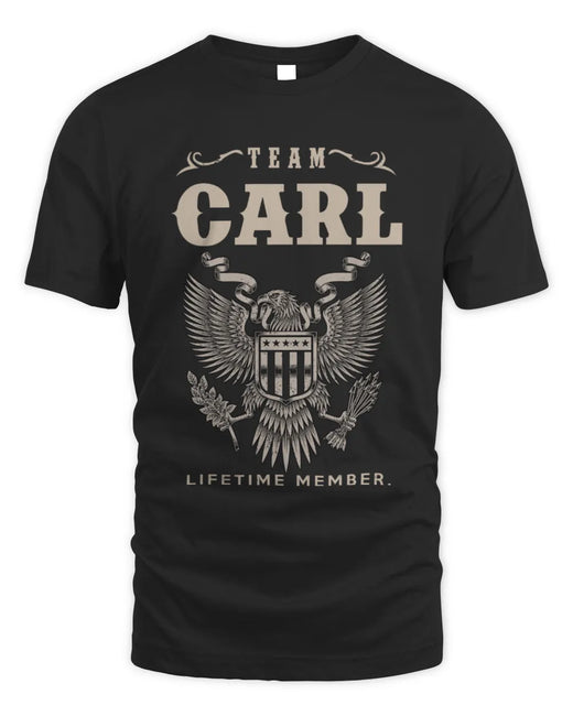 CARL TP06-K82 – Personalized Classic Style Apparel “Team NAME Lifetime Member”