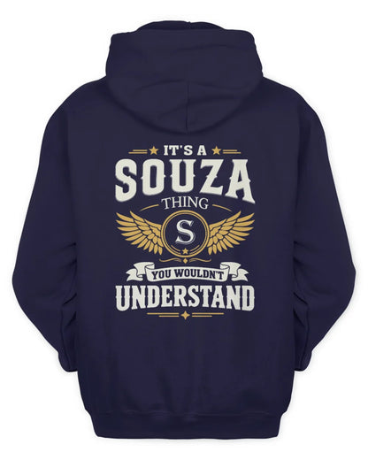 SOUZA KT06-M008 It’s a [NAME] Thing – You Wouldn’t Understand | Personalized Vintage T-Shirt - Unisex Hoodie - Navy