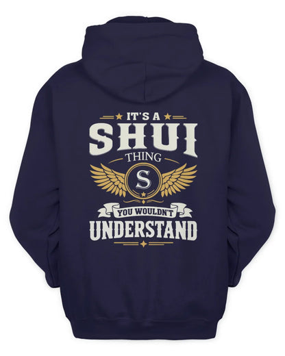SHUI KT06-M008 It’s a [NAME] Thing – You Wouldn’t Understand | Personalized Vintage T-Shirt - Unisex Hoodie - Navy