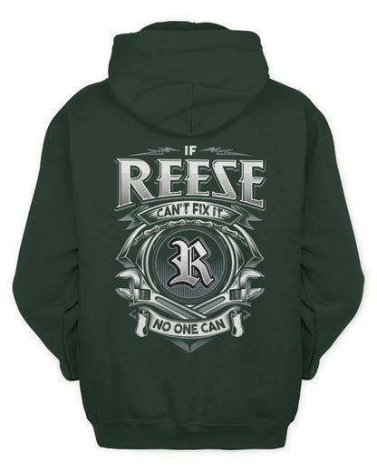 REESE AP81-K4-626 - Personalized Ahmed Quote Apparel “If Ahmed Can't Fix It, No One Can” - Unisex Hoodie - Forest Green