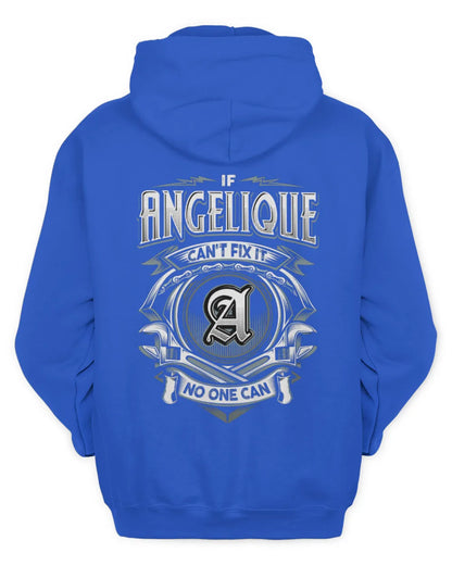 ANGELIQUE AP81-K4-626 - Personalized Ahmed Quote Apparel “If Ahmed Can't Fix It, No One Can” - Unisex Hoodie - Royal