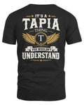 TAPIA KT06-M008 It’s a [NAME] Thing – You Wouldn’t Understand | Personalized Vintage T-Shirt - Unisex Standard T-Shirt - Black