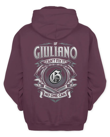 GIULIANO AP81-K4-626 - Personalized Ahmed Quote Apparel “If Ahmed Can't Fix It, No One Can” - Unisex Hoodie - Maroon