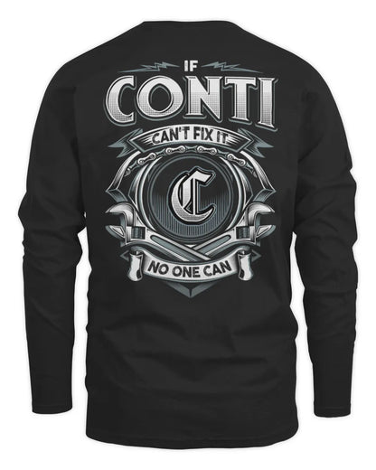 CONTI AP81-K4-626 - Personalized Ahmed Quote Apparel “If Ahmed Can't Fix It, No One Can” - Men's Long Sleeved T-Shirt - Black