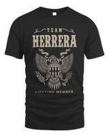 HERRERA TP06-K82 – Personalized Classic Style Apparel “Team NAME Lifetime Member” - Unisex Standard T-Shirt - Black