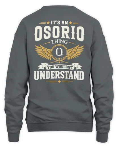 OSORIO KT06-M008 It’s a [NAME] Thing – You Wouldn’t Understand | Personalized Vintage T-Shirt - Unisex Sweatshirt - Charcoal