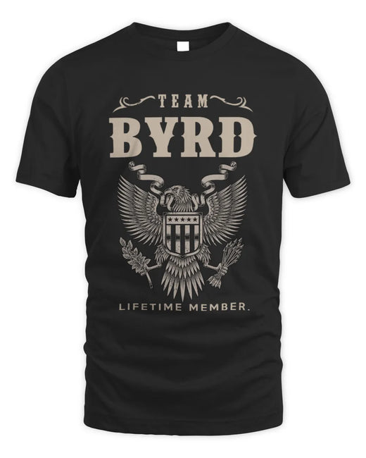 BYRD TP06-K82 – Personalized Classic Style Apparel “Team NAME Lifetime Member”
