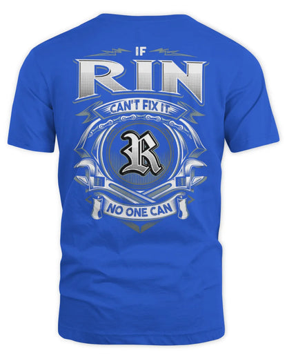 RIN AP81-K4-626 - Personalized Ahmed Quote Apparel “If Ahmed Can't Fix It, No One Can” - Unisex Standard T-Shirt - Royal