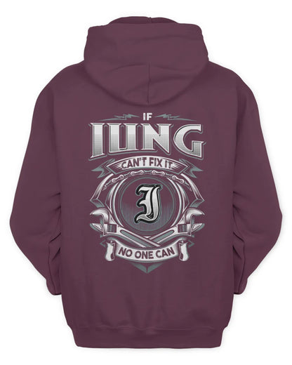 IUNG AP81-K4-626 - Personalized Ahmed Quote Apparel “If Ahmed Can't Fix It, No One Can” - Unisex Hoodie - Maroon