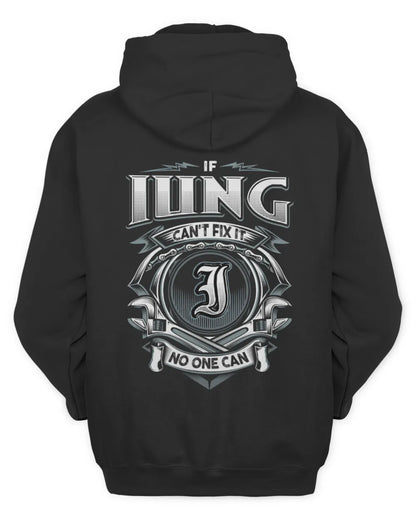 IUNG AP81-K4-626 - Personalized Ahmed Quote Apparel “If Ahmed Can't Fix It, No One Can” - Unisex Hoodie - Black