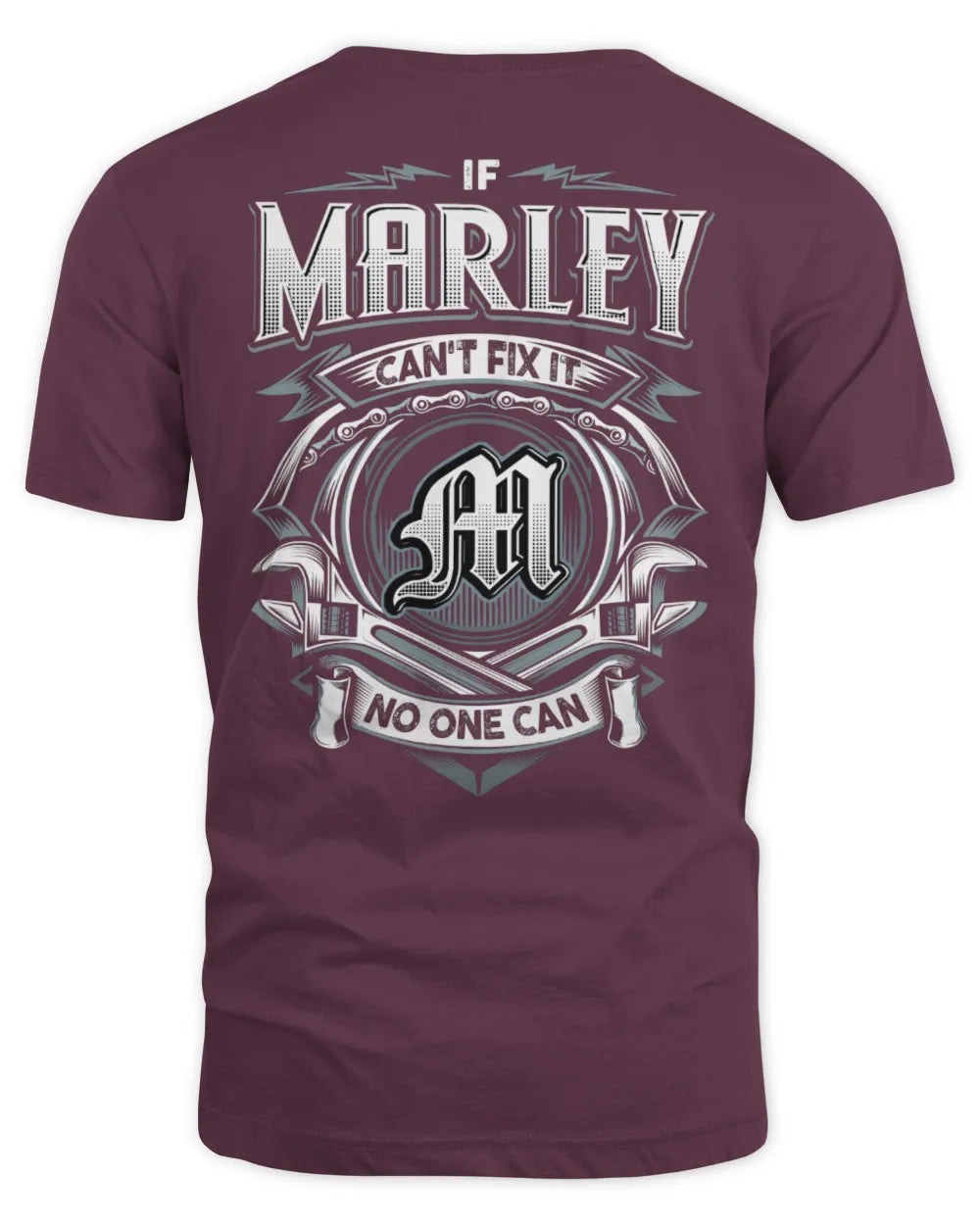 MARLEY AP81-K4-626 - Personalized Ahmed Quote Apparel “If Ahmed Can't Fix It, No One Can” - Unisex Standard T-Shirt - Maroon