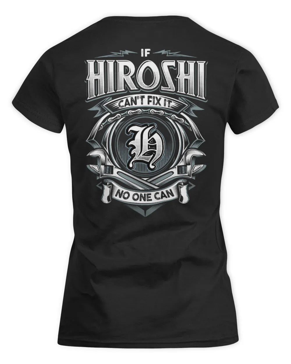 HIROSHI AP81-K4-626 - Personalized Ahmed Quote Apparel “If Ahmed Can't Fix It, No One Can” - Women's Standard T-Shirt - Black