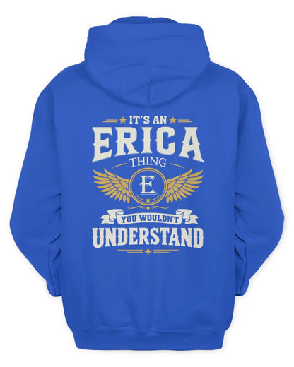 ERICA KT06-M008 It’s a [NAME] Thing – You Wouldn’t Understand | Personalized Vintage T-Shirt - Unisex Hoodie - Royal