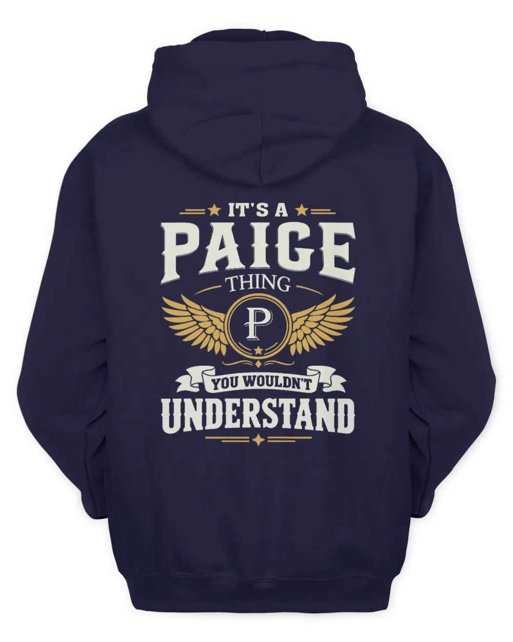 PAIGE KT06-M008 It’s a [NAME] Thing – You Wouldn’t Understand | Personalized Vintage T-Shirt - Unisex Hoodie - Navy
