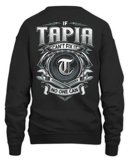 TAPIA AP81-K4-626 - Personalized Ahmed Quote Apparel “If Ahmed Can't Fix It, No One Can” - Unisex Sweatshirt - Black