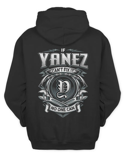 YANEZ AP81-K4-626 - Personalized Ahmed Quote Apparel “If Ahmed Can't Fix It, No One Can” - Unisex Hoodie - Black