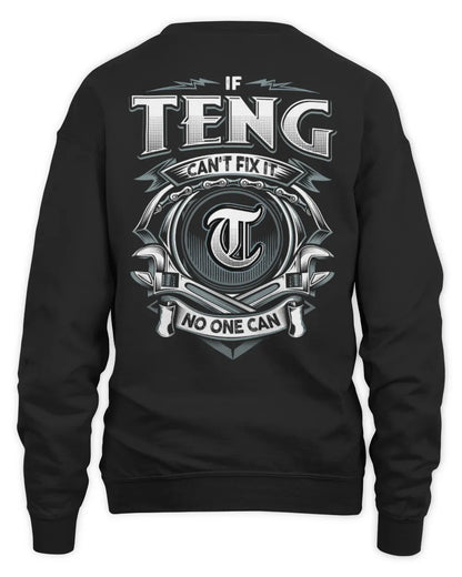 TENG AP81-K4-626 - Personalized Ahmed Quote Apparel “If Ahmed Can't Fix It, No One Can” - Unisex Sweatshirt - Black