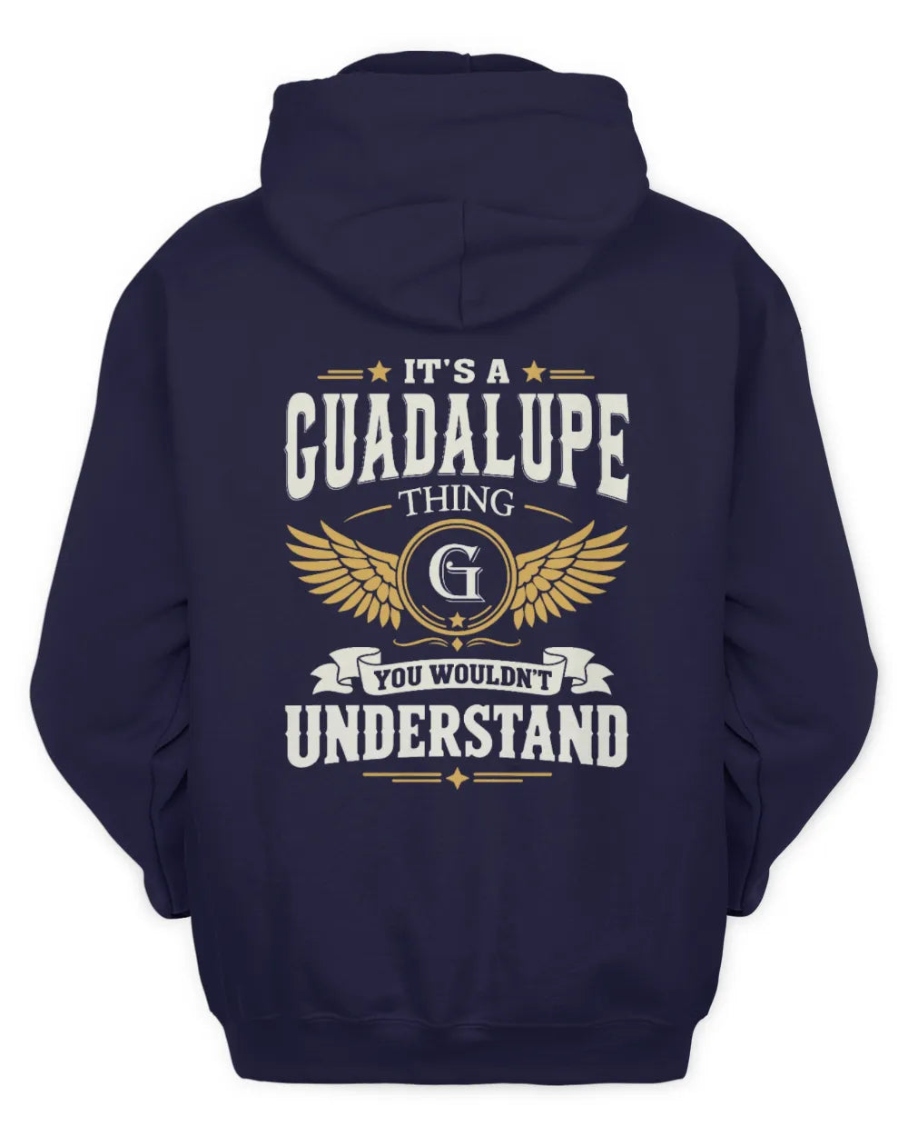 GUADALUPE KT06-M008 It’s a [NAME] Thing – You Wouldn’t Understand | Personalized Vintage T-Shirt - Unisex Hoodie - Navy