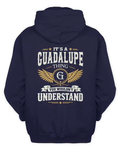 GUADALUPE KT06-M008 It’s a [NAME] Thing – You Wouldn’t Understand | Personalized Vintage T-Shirt - Unisex Hoodie - Navy