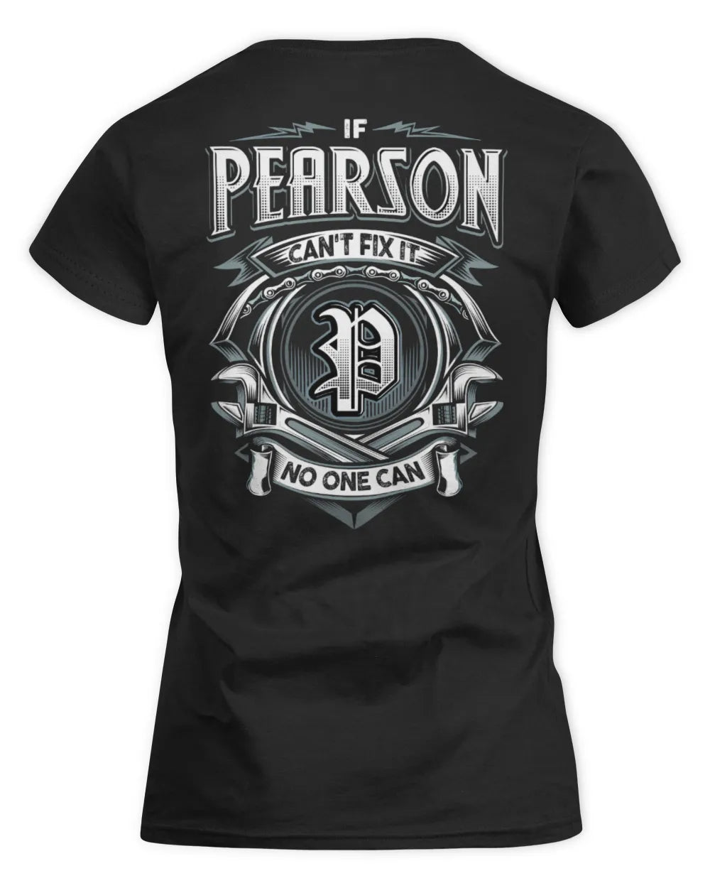 PEARSON AP81-K4-626 - Personalized Ahmed Quote Apparel “If Ahmed Can't Fix It, No One Can” - Women's Standard T-Shirt - Black
