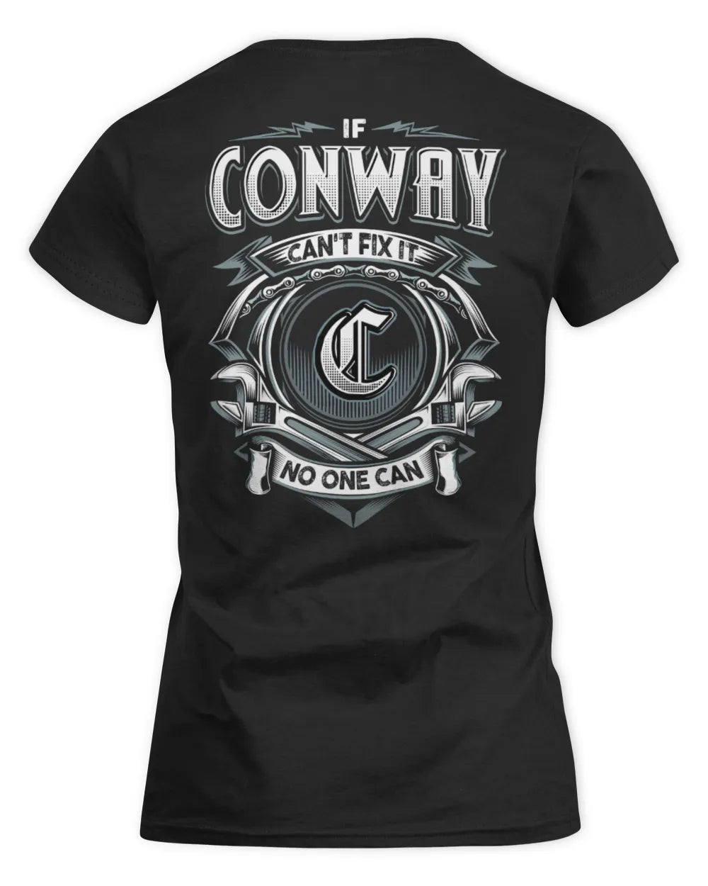 CONWAY AP81-K4-626 - Personalized Ahmed Quote Apparel “If Ahmed Can't Fix It, No One Can” - Women's Standard T-Shirt - Black