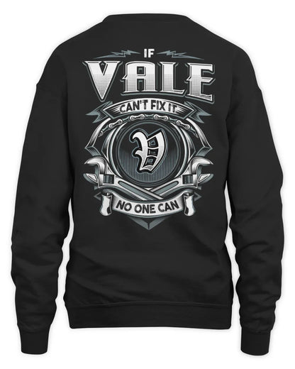 VALE AP81-K4-626 - Personalized Ahmed Quote Apparel “If Ahmed Can't Fix It, No One Can” - Unisex Sweatshirt - Black