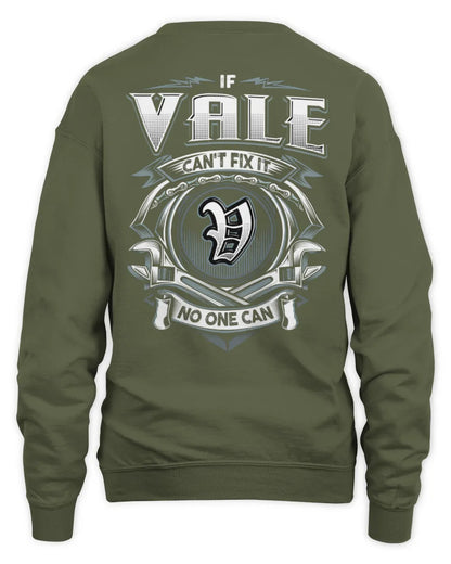 VALE AP81-K4-626 - Personalized Ahmed Quote Apparel “If Ahmed Can't Fix It, No One Can” - Unisex Sweatshirt - Military Green