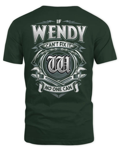 WENDY AP81-K4-626 - Personalized Ahmed Quote Apparel “If Ahmed Can't Fix It, No One Can” - Unisex Standard T-Shirt - Forest Green