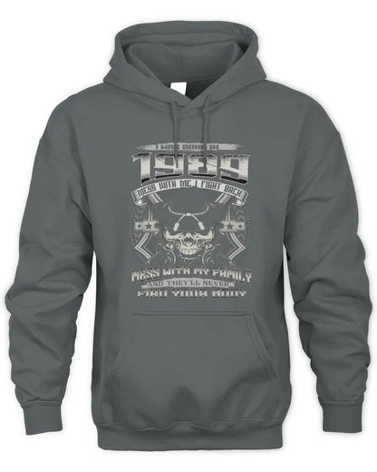 1989 HH89-K2 – Protective Family Quote T-Shirt - Unisex Hoodie - Charcoal