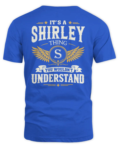 SHIRLEY KT06-M008 It’s a [NAME] Thing – You Wouldn’t Understand | Personalized Vintage T-Shirt - Unisex Standard T-Shirt - Royal