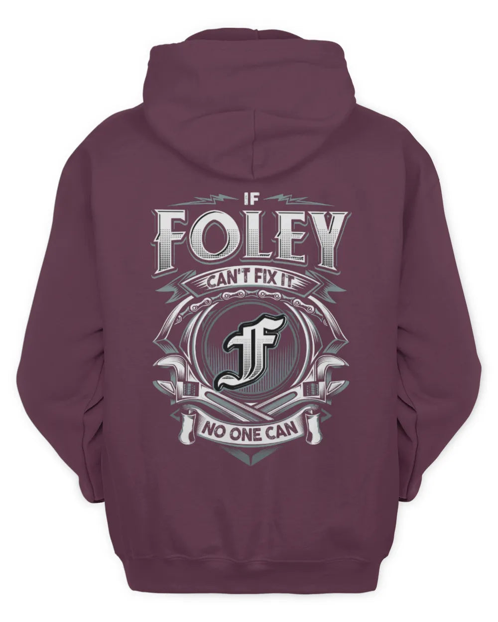 FOLEY AP81-K4-626 - Personalized Ahmed Quote Apparel “If Ahmed Can't Fix It, No One Can” - Unisex Hoodie - Maroon