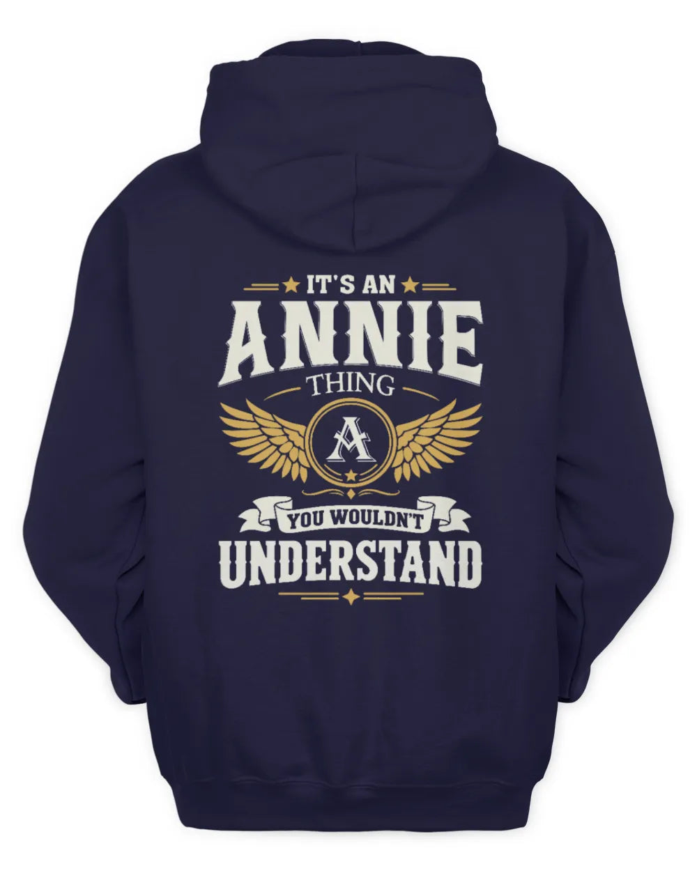 ANNIE KT06-M008 It’s a [NAME] Thing – You Wouldn’t Understand | Personalized Vintage T-Shirt - Unisex Hoodie - Navy