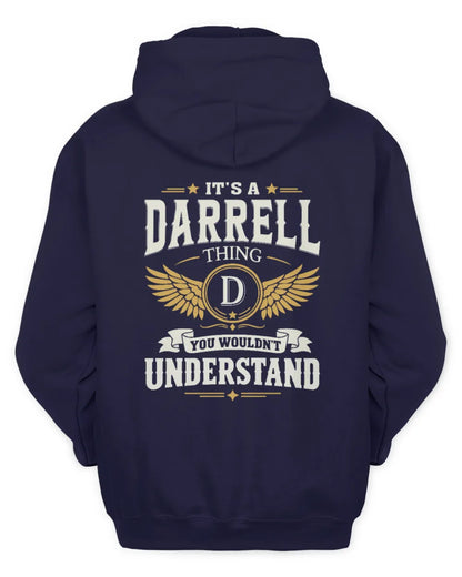 DARRELL KT06-M008 It’s a [NAME] Thing – You Wouldn’t Understand | Personalized Vintage T-Shirt - Unisex Hoodie - Navy