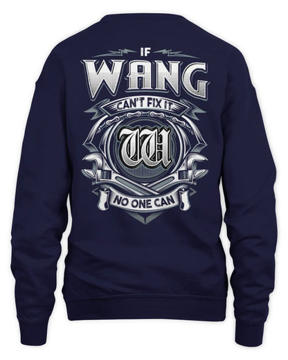 WANG AP81-K4-626 - Personalized Ahmed Quote Apparel “If Ahmed Can't Fix It, No One Can” - Unisex Sweatshirt - Navy