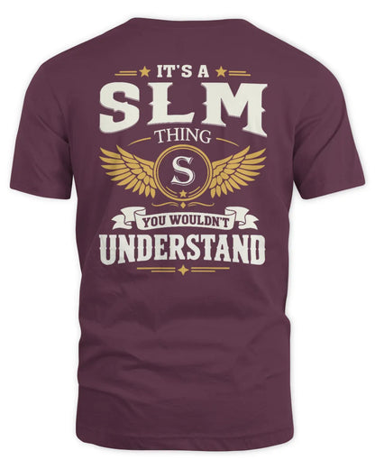 SLM KT06-M008 It’s a [NAME] Thing – You Wouldn’t Understand | Personalized Vintage T-Shirt - Unisex Standard T-Shirt - Maroon