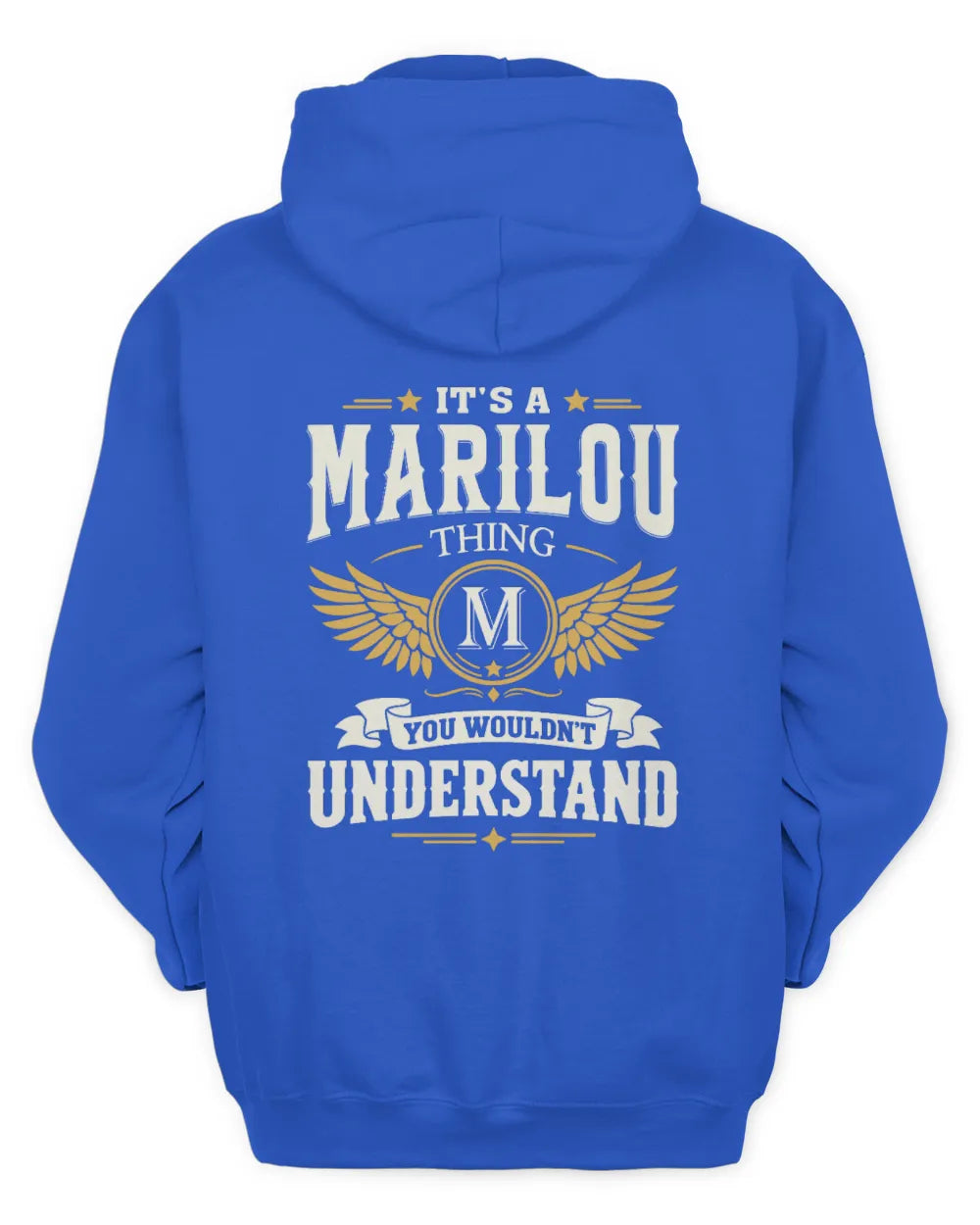 MARILOU KT06-M008 It’s a [NAME] Thing – You Wouldn’t Understand | Personalized Vintage T-Shirt - Unisex Hoodie - Royal