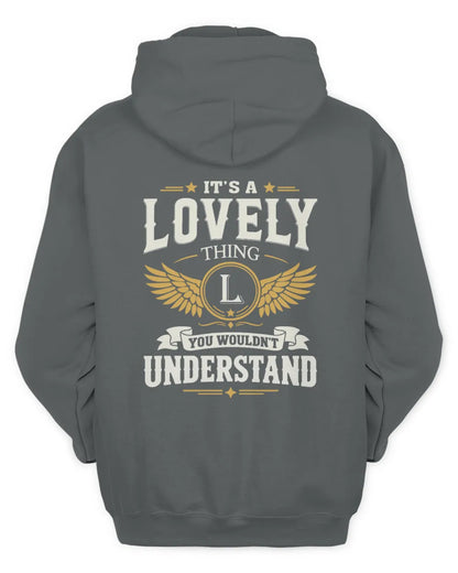 LOVELY KT06-M008 It’s a [NAME] Thing – You Wouldn’t Understand | Personalized Vintage T-Shirt - Unisex Hoodie - Charcoal