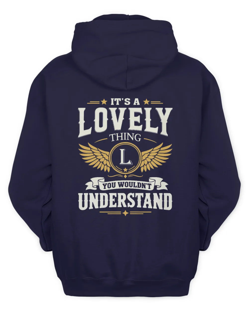 LOVELY KT06-M008 It’s a [NAME] Thing – You Wouldn’t Understand | Personalized Vintage T-Shirt - Unisex Hoodie - Navy