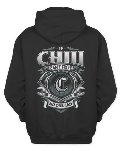 CHIU AP81-K4-626 - Personalized Ahmed Quote Apparel “If Ahmed Can't Fix It, No One Can” - Unisex Hoodie - Black