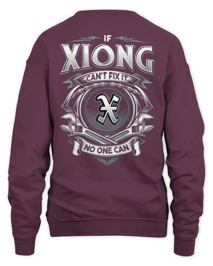 XIONG AP81-K4-626 - Personalized Ahmed Quote Apparel “If Ahmed Can't Fix It, No One Can” - Unisex Sweatshirt - Maroon