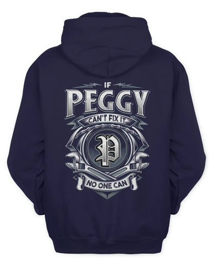PEGGY AP81-K4-626 - Personalized Ahmed Quote Apparel “If Ahmed Can't Fix It, No One Can” - Unisex Hoodie - Navy