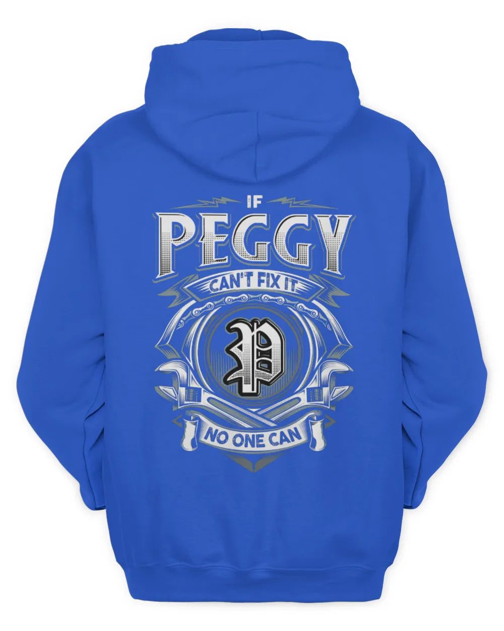 PEGGY AP81-K4-626 - Personalized Ahmed Quote Apparel “If Ahmed Can't Fix It, No One Can” - Unisex Hoodie - Royal