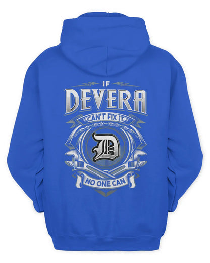 DEVERA AP81-K4-626 - Personalized Ahmed Quote Apparel “If Ahmed Can't Fix It, No One Can” - Unisex Hoodie - Royal
