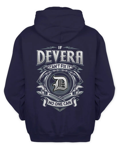 DEVERA AP81-K4-626 - Personalized Ahmed Quote Apparel “If Ahmed Can't Fix It, No One Can” - Unisex Hoodie - Navy