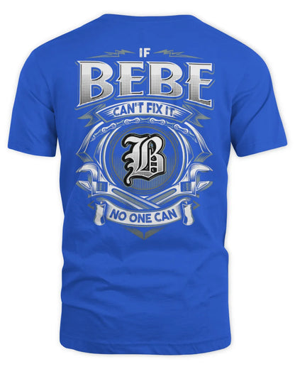 BEBE AP81-K4-626 - Personalized Ahmed Quote Apparel “If Ahmed Can't Fix It, No One Can” - Unisex Standard T-Shirt - Royal