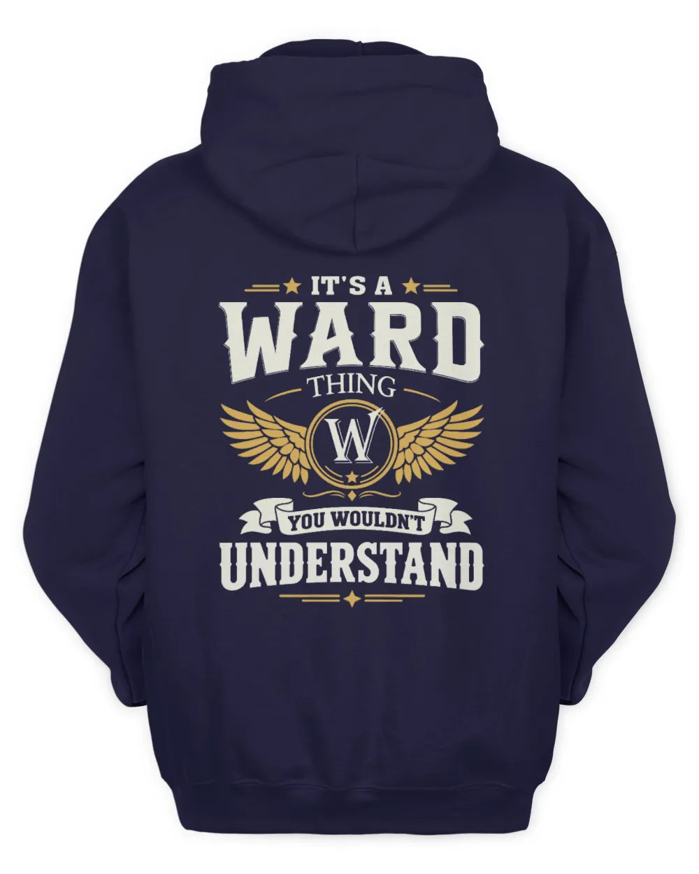 WARD KT06-M008 It’s a [NAME] Thing – You Wouldn’t Understand | Personalized Vintage T-Shirt - Unisex Hoodie - Navy
