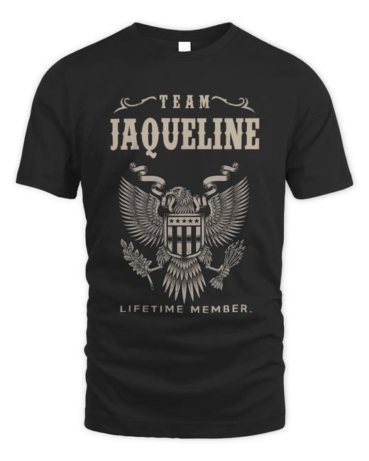 JAQUELINE TP06-K82 – Personalized Classic Style Apparel “Team NAME Lifetime Member”